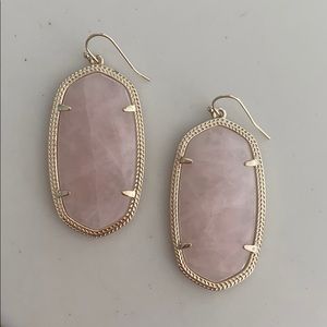 Kendra Scott Light Pink Earrings